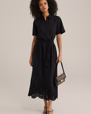 Abito di WE Fashion in nero: frontale