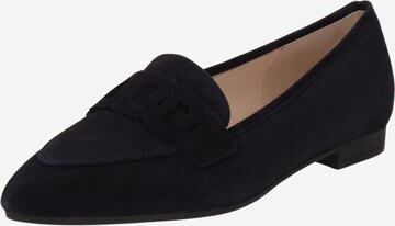 GABOR Classic Flats in Blue: front