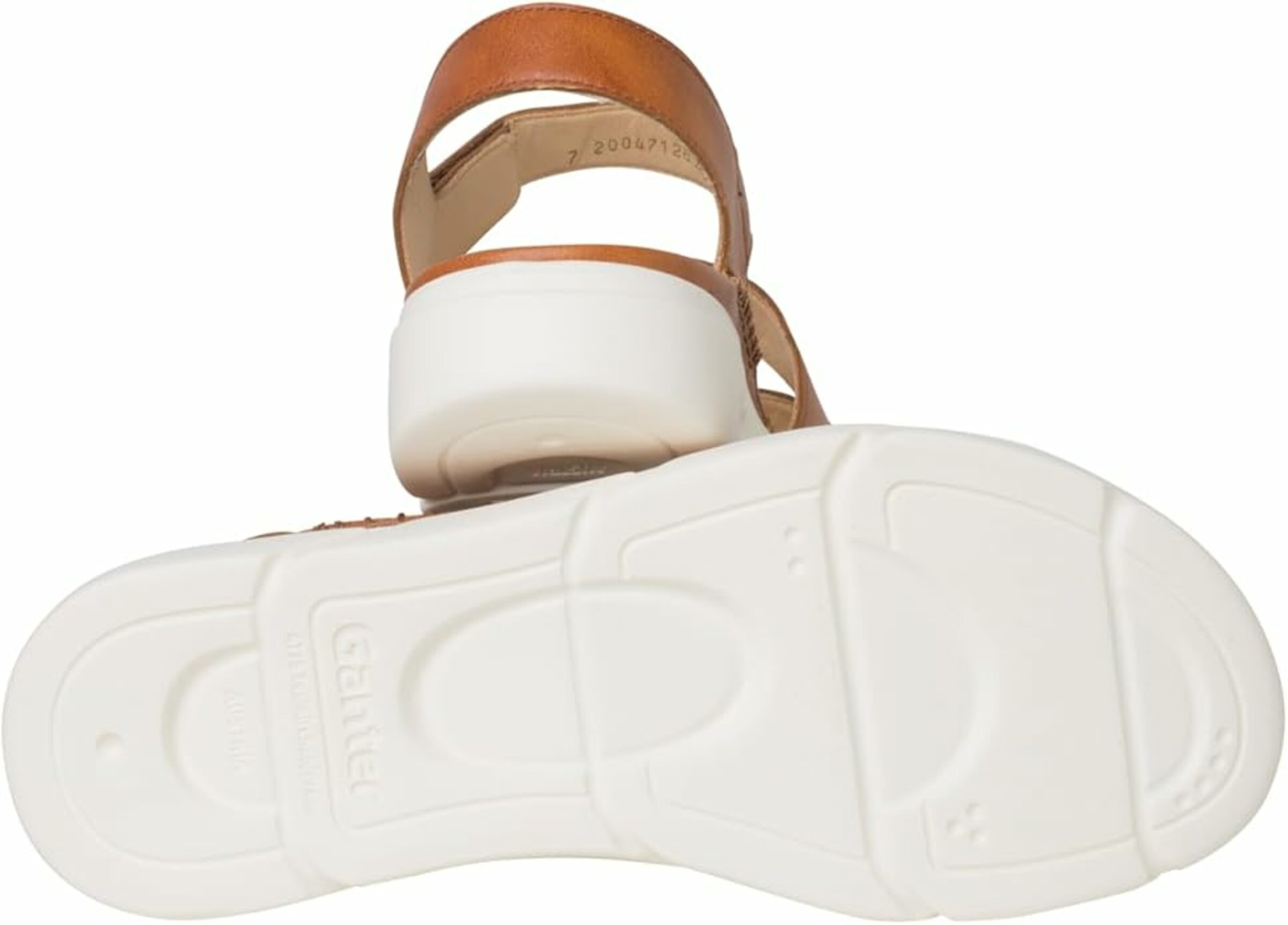 Ganter Strap sandal in Brown