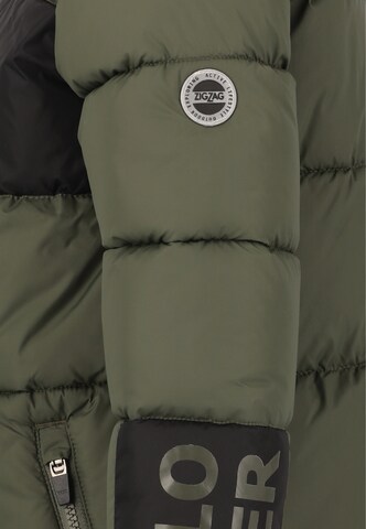 ZigZag Weatherproof jacket in Green