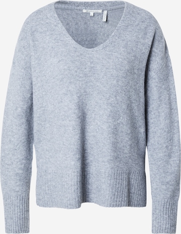 TOM TAILOR DENIM Pullover in Grau: Vorderseite