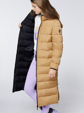 CHIEMSEE Winter Coat in Brown