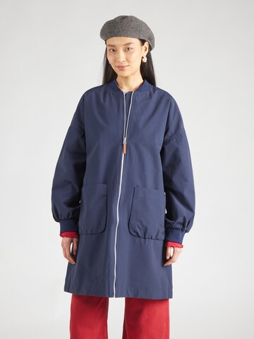Danefae Between-seasons coat 'Danehimmel' in Blue: front