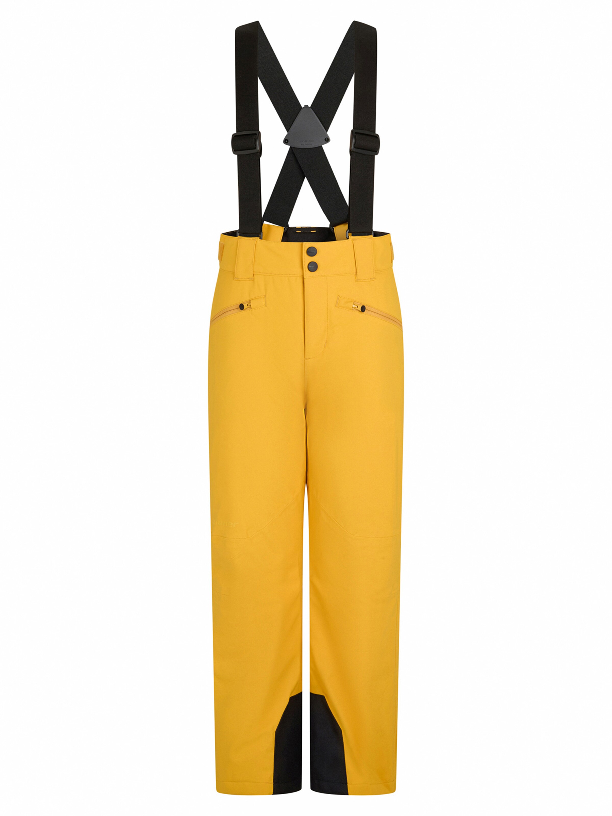 ZIENER Outdoor Pants 'AXI' in 128 in Yellow / Black, Item view