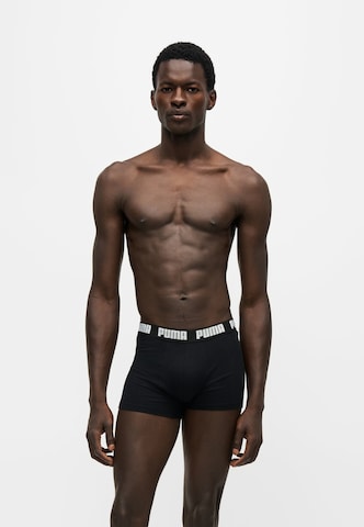PUMA Boxerky 'EVERYDAY' - Čierna: predná strana