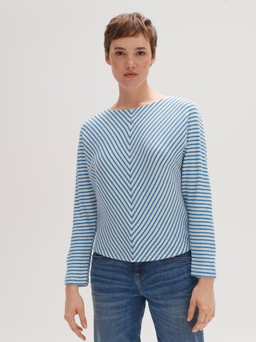 OPUS Sweatshirt 'Gavna' in Blauw: voorkant