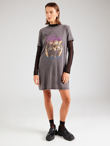 JDY Dress in Grey: front
