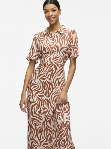 VILA Shirt dress in Brown