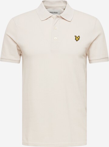 bēšs Lyle & Scott T-Krekls: no priekšpuses