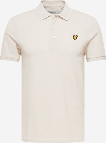 Lyle & Scott Μπλουζάκι σε μπεζ: μπροστά