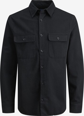 Coupe slim Chemise 'Darren' JACK & JONES en noir : devant