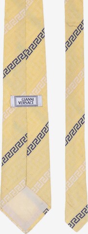 Gianni Versace Seiden-Krawatte One Size in Gelb