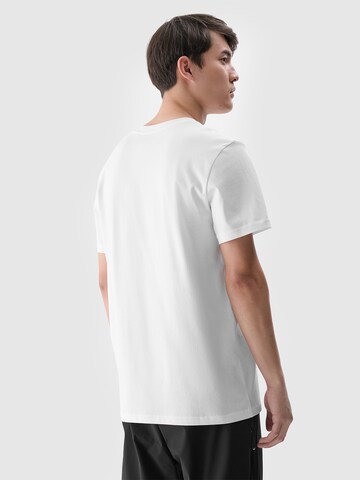 4F - Camiseta funcional en blanco