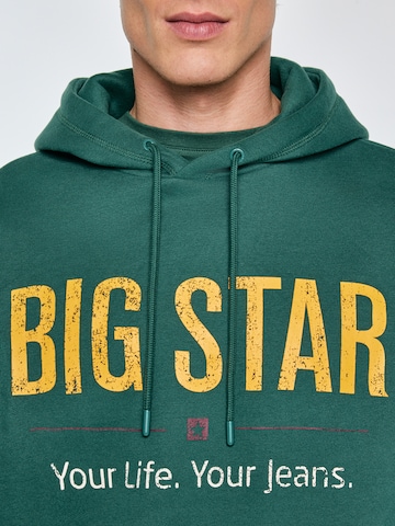 BIG STAR Sweatshirt 'Ashlyno' in Groen