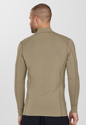 ENDURANCE Performance Shirt 'Lead' in Brown