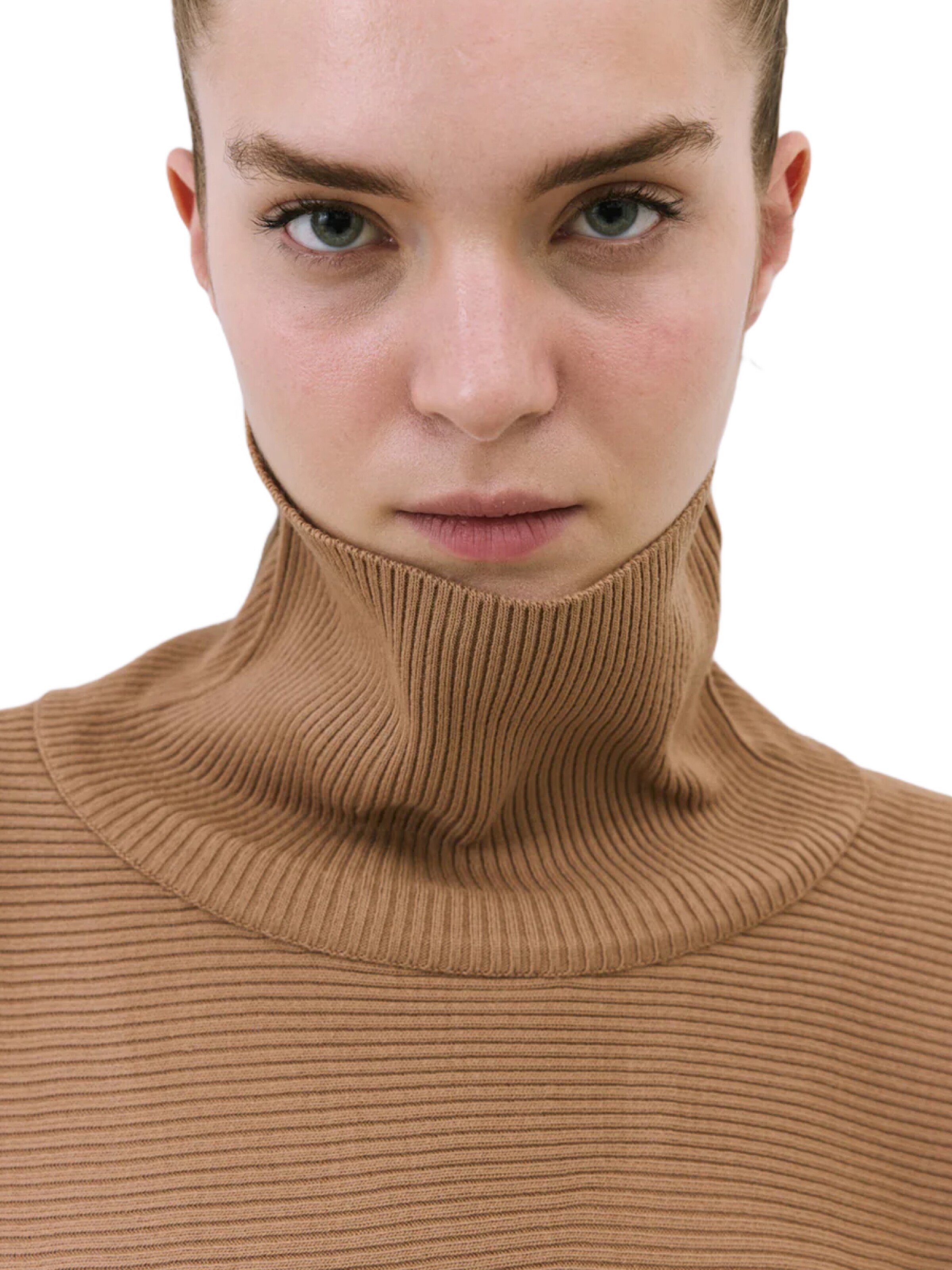 No Matter What Pullover in Beige