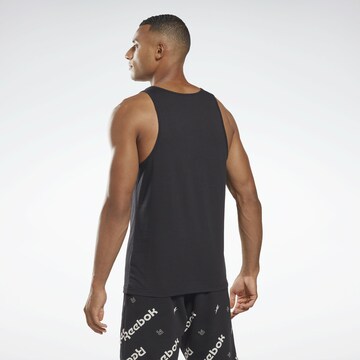 Reebok Tanktop 'Vector' in Schwarz