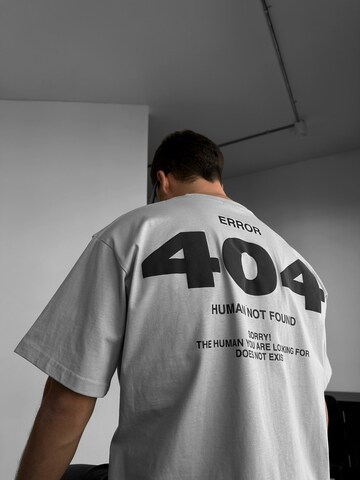 Kleidermafia T-shirt 'Oversize 404 T-shirt - Grey' i grå