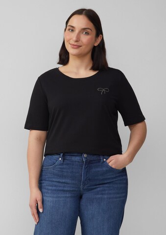s.Oliver Shirt in Schwarz: Vorderseite