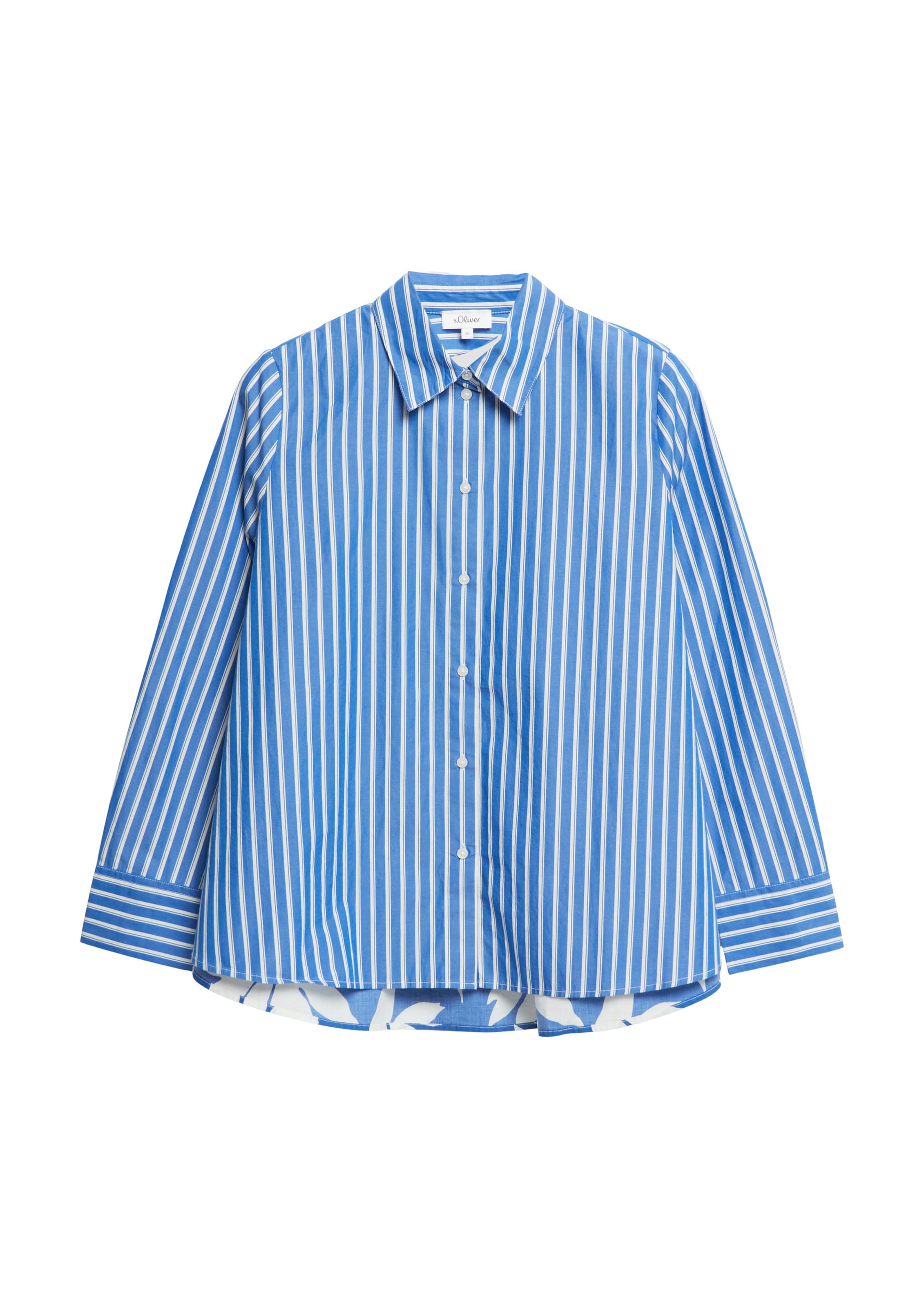 s.Oliver Bluse in blau, Produktansicht