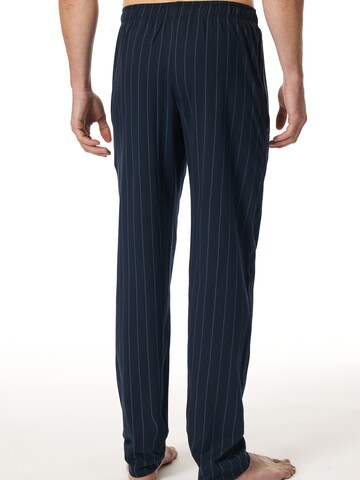 Pantalon de pyjama ' Mix + Relax ' SCHIESSER en bleu