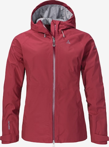Veste outdoor ' Hiking Jacket Style Mauku WMS ' Schöffel en rouge : devant