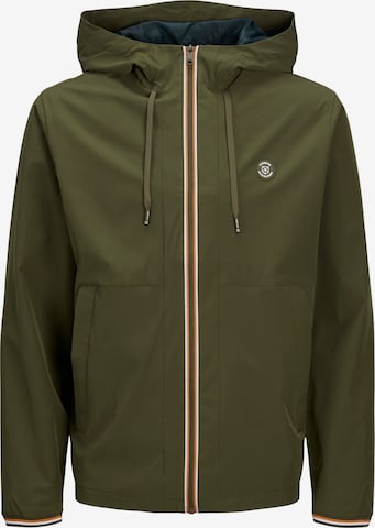 JACK & JONES Between-Season Jacket 'Blubrook' in Green: front