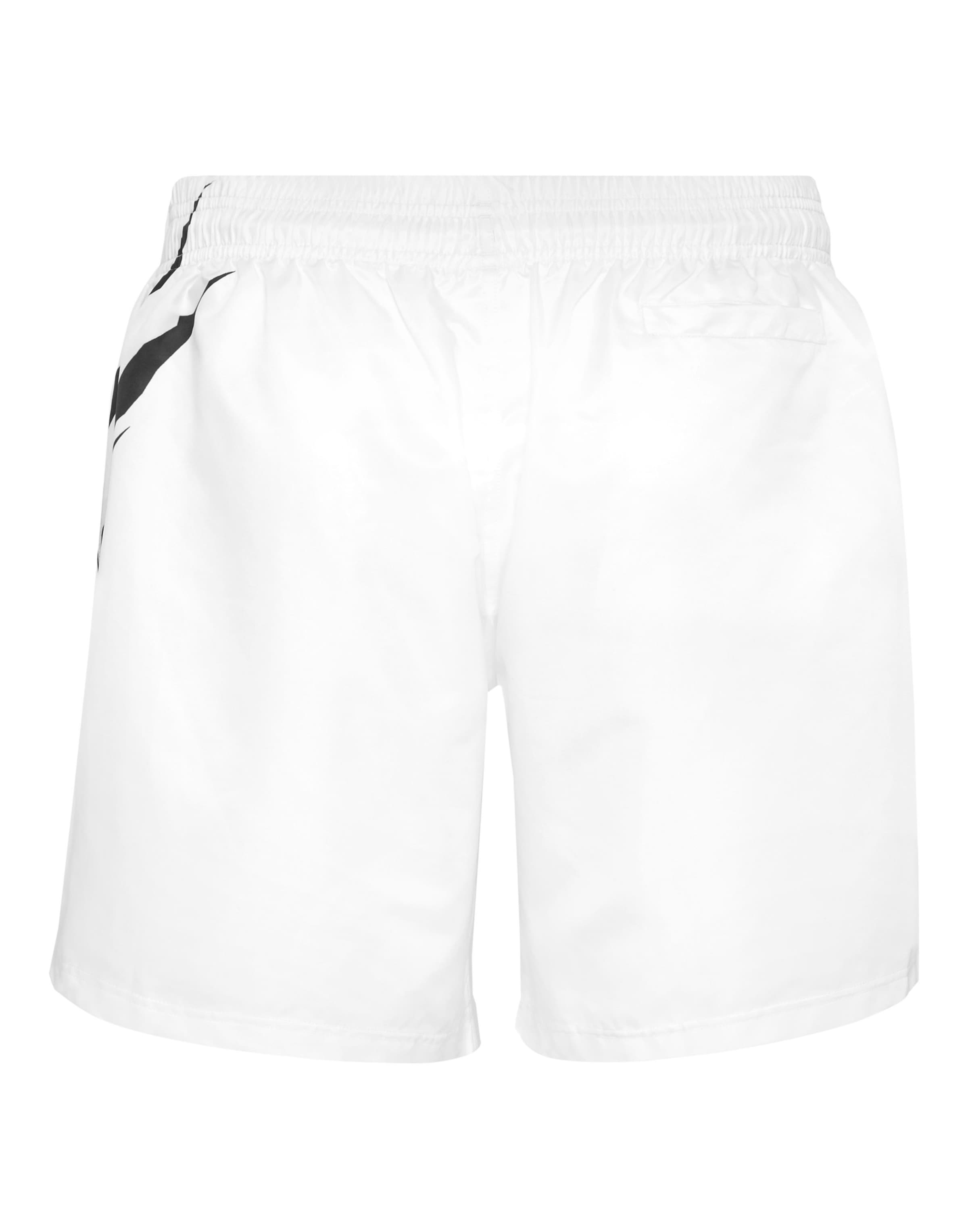 Loosefit Pantaloncini da bagno 'Scratch' di Plein Sport in bianco
