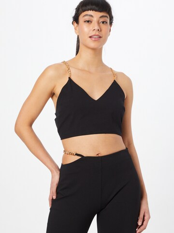 Top di Trendyol in nero: frontale