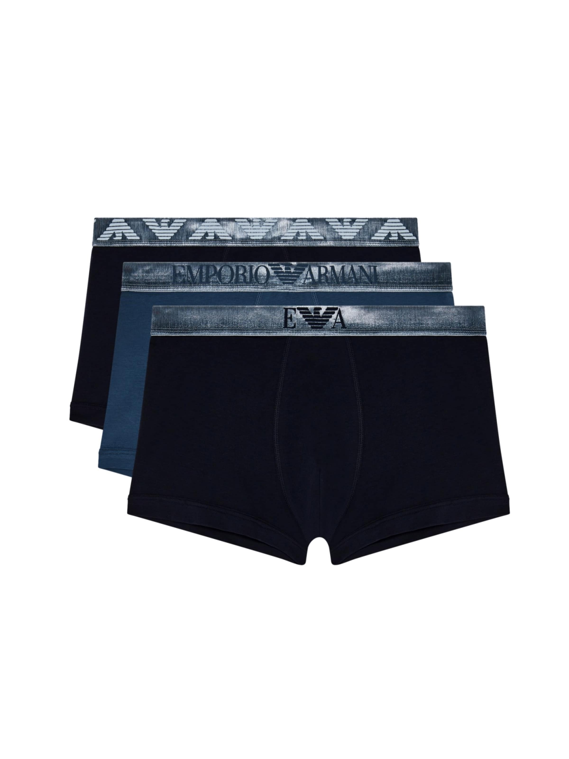 Emporio Armani Boxershorts in Blauw: voorkant