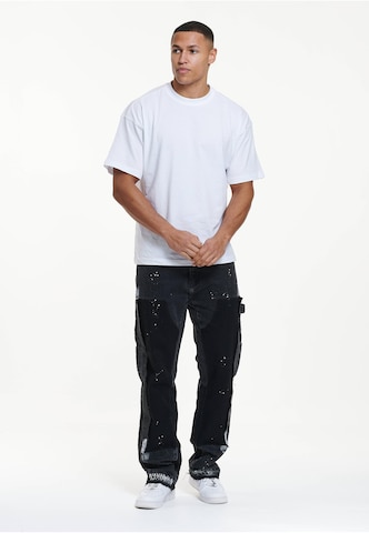 regular Jeans cargo 'Nardin' di 2Y Studios in grigio