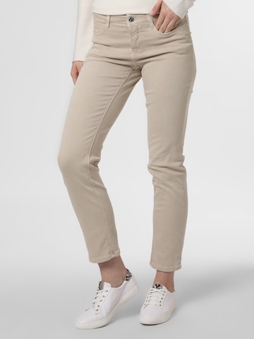 MAC Regular Jeans 'Dream' in Beige: front