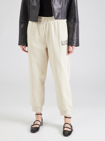 Tapered Pantaloni 'TRAIN VISIBILITY' di EA7 Emporio Armani in beige: frontale