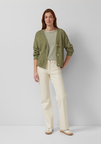 Cardigan s.Oliver en vert
