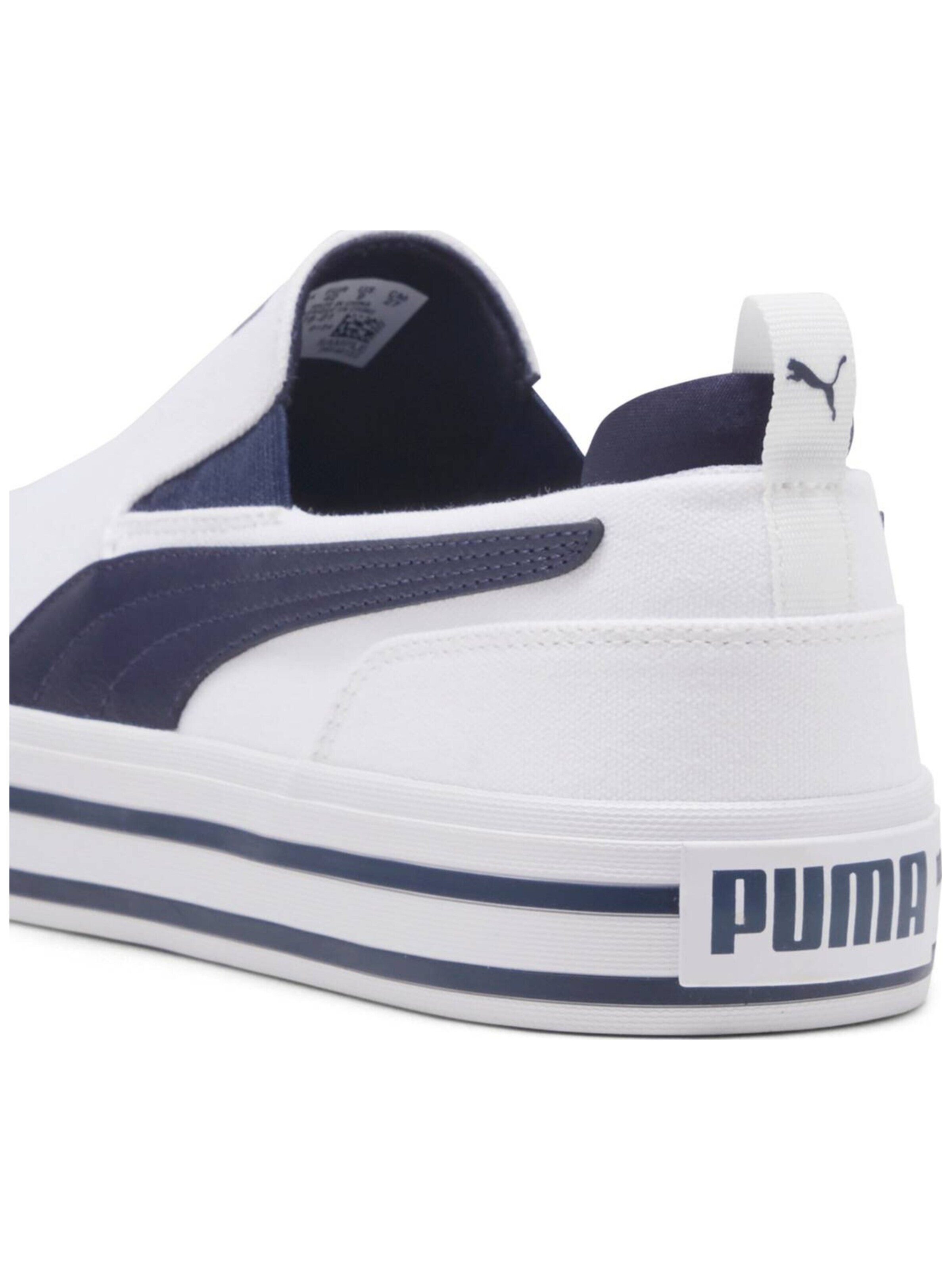 PUMA - Calzado deportivo 'Puma Court Classic Vulc Slipon' en blanco