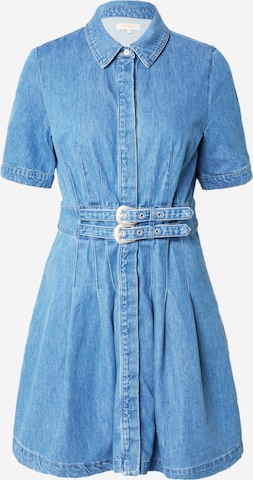 ONLY Košilové šaty 'MYRA' – modrá: přední strana