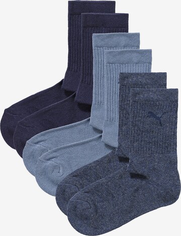 PUMA Socks in Blue: front