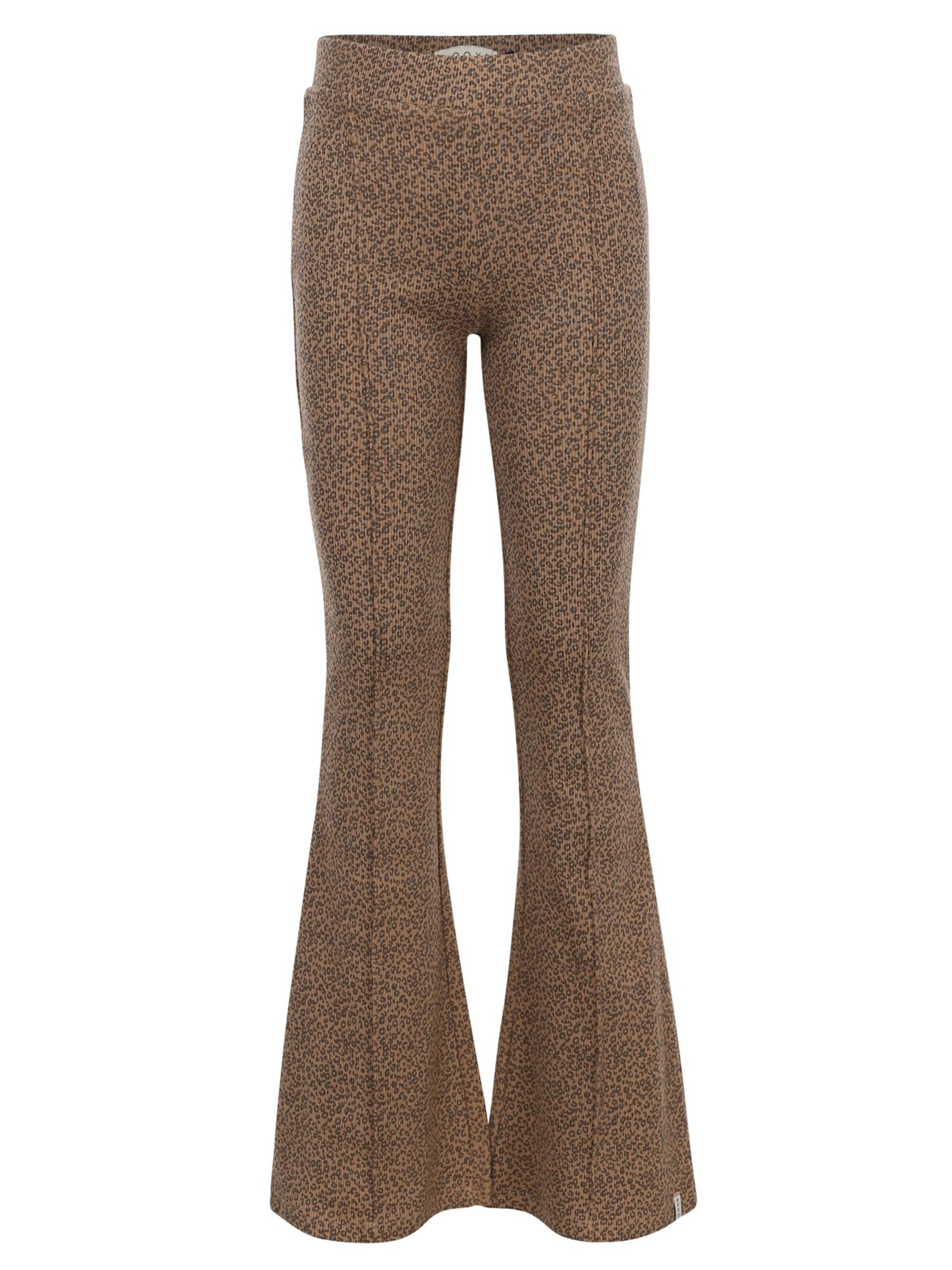 Looxs Revolution Flared Pants in Beige: front