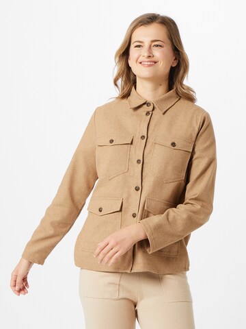 Camicia da donna 'Assu' di Moves in beige: frontale