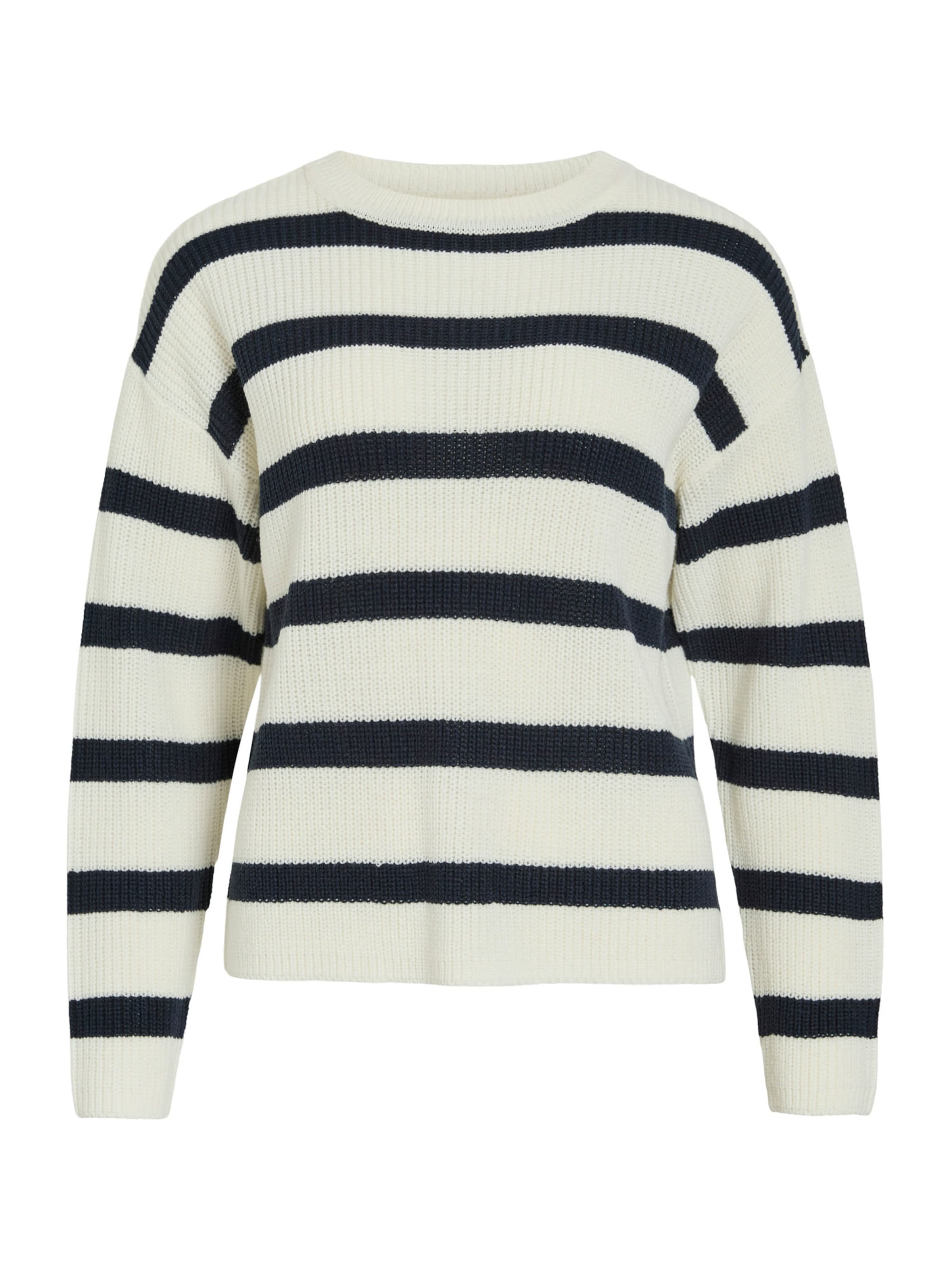VILA Sweater 'VIULLA' in White: front