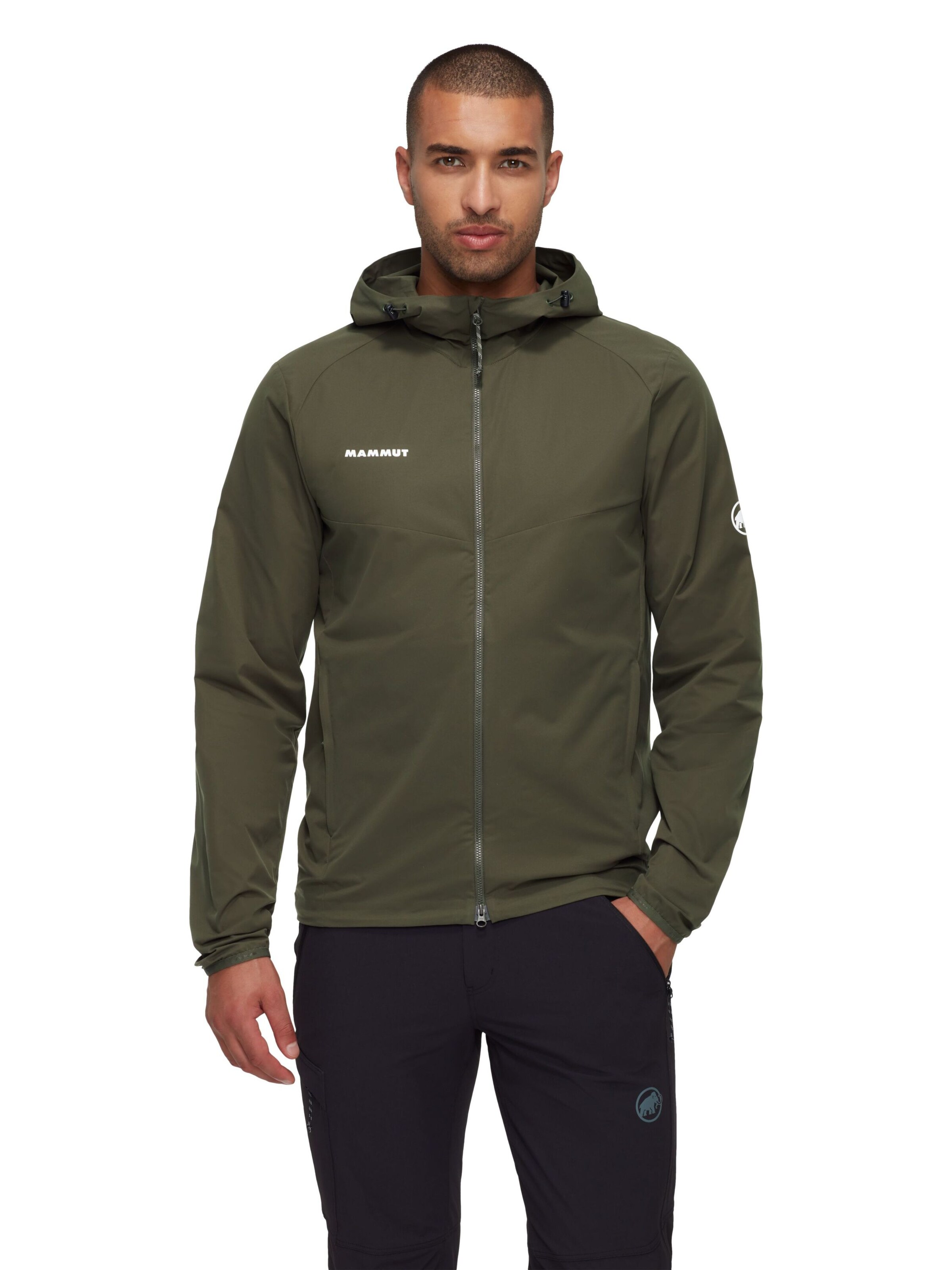 MAMMUT Jacke in Grün: Vorderseite