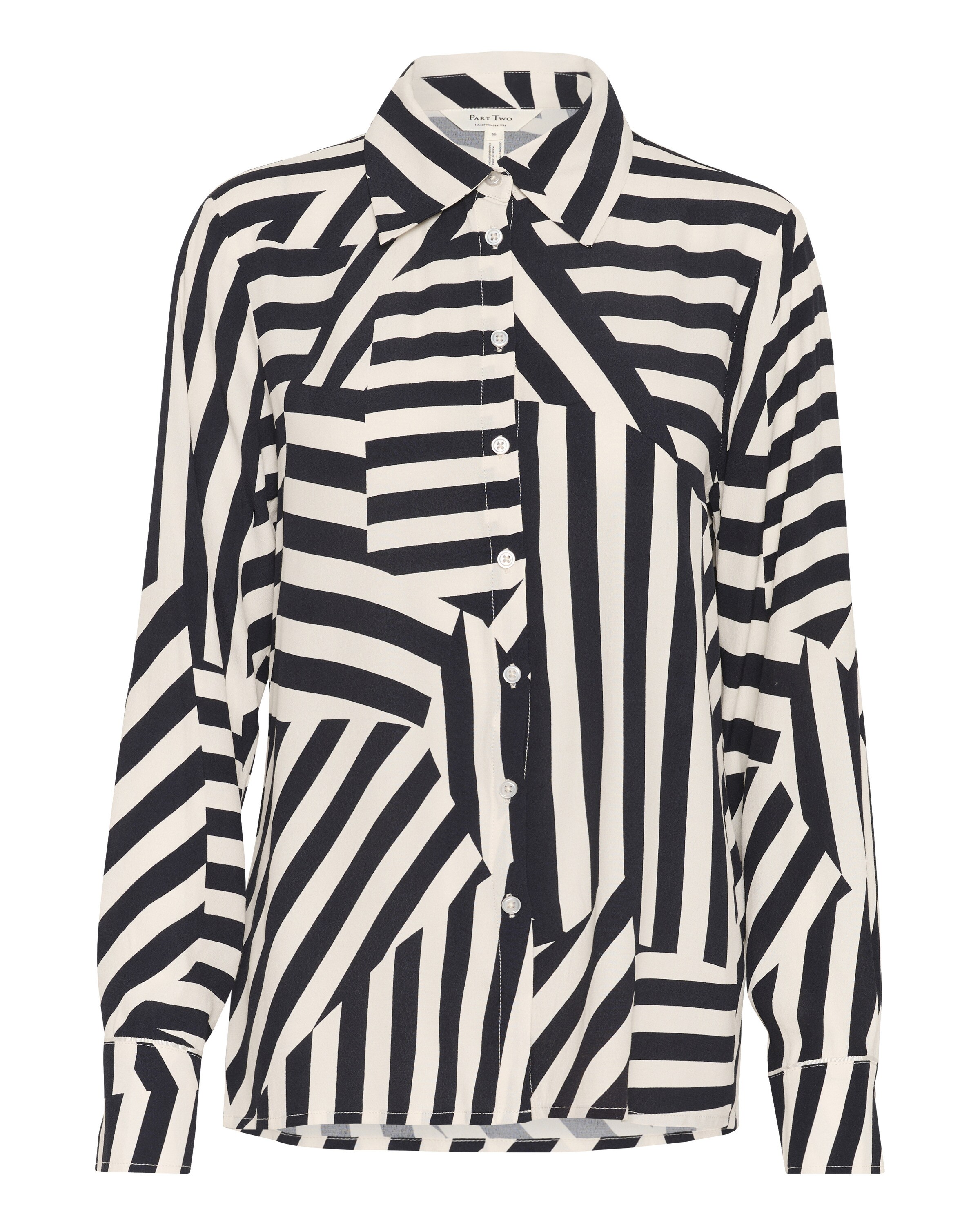 Chemisier 'Delvin' Part Two en blanc : devant