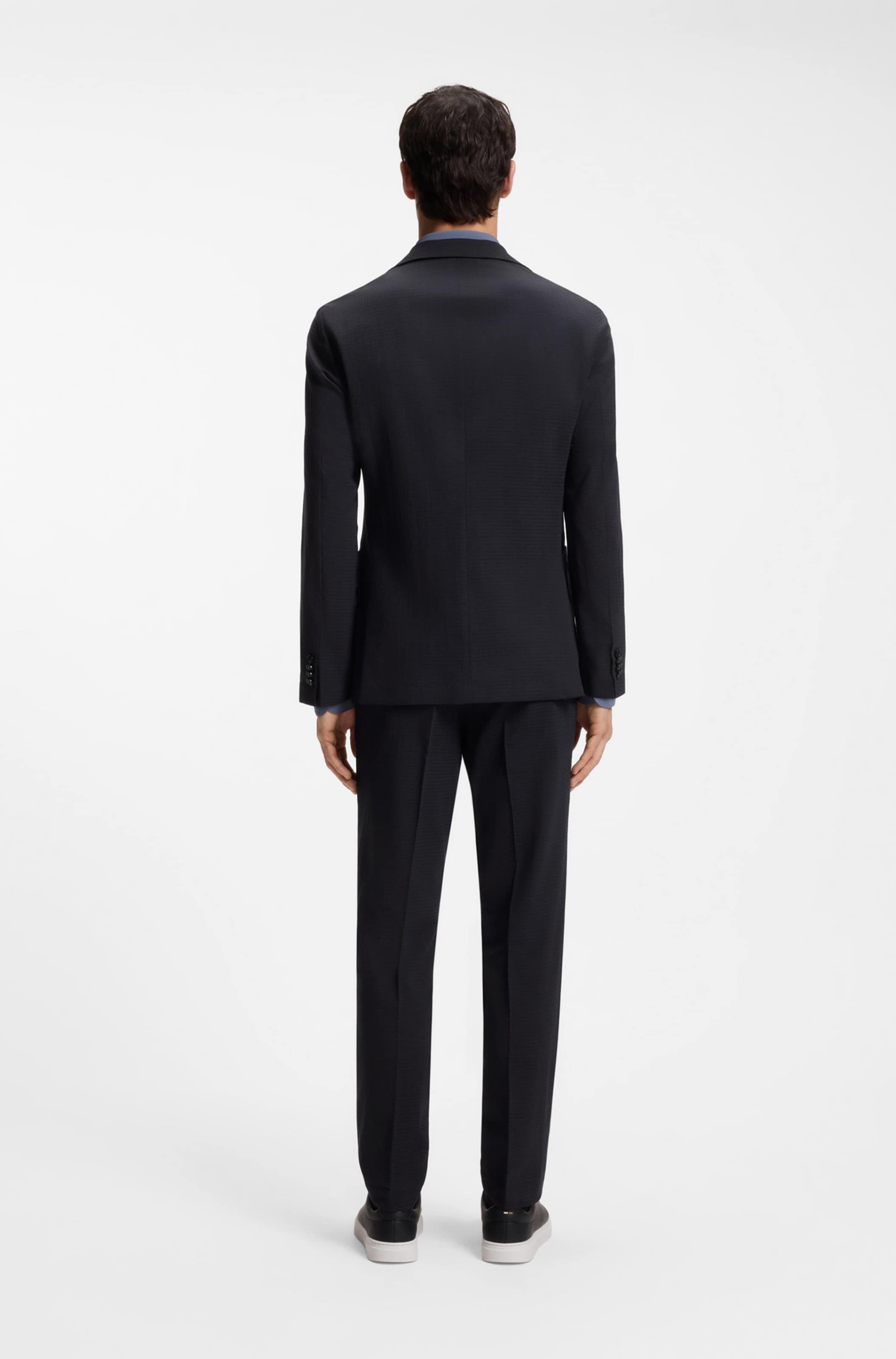 BOSS Regular Fit Businesshemd in Blau