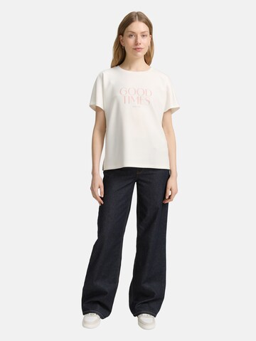 T-shirt TOM TAILOR en blanc