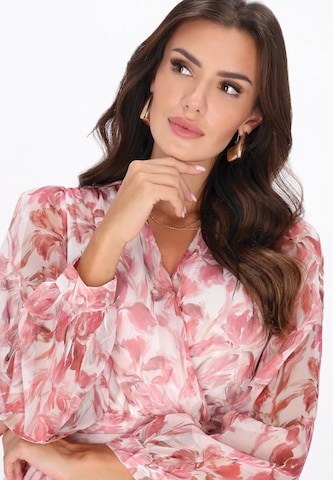 faina - Vestido em rosa