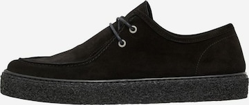 Bianco Moccasins in Black: front