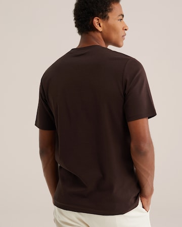 WE Fashion T-shirt i brun