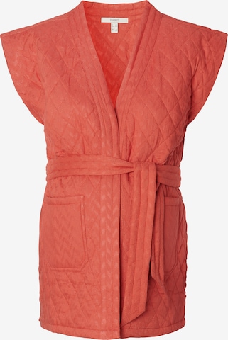 Esprit Maternity Bodywarmer in Oranje: voorkant