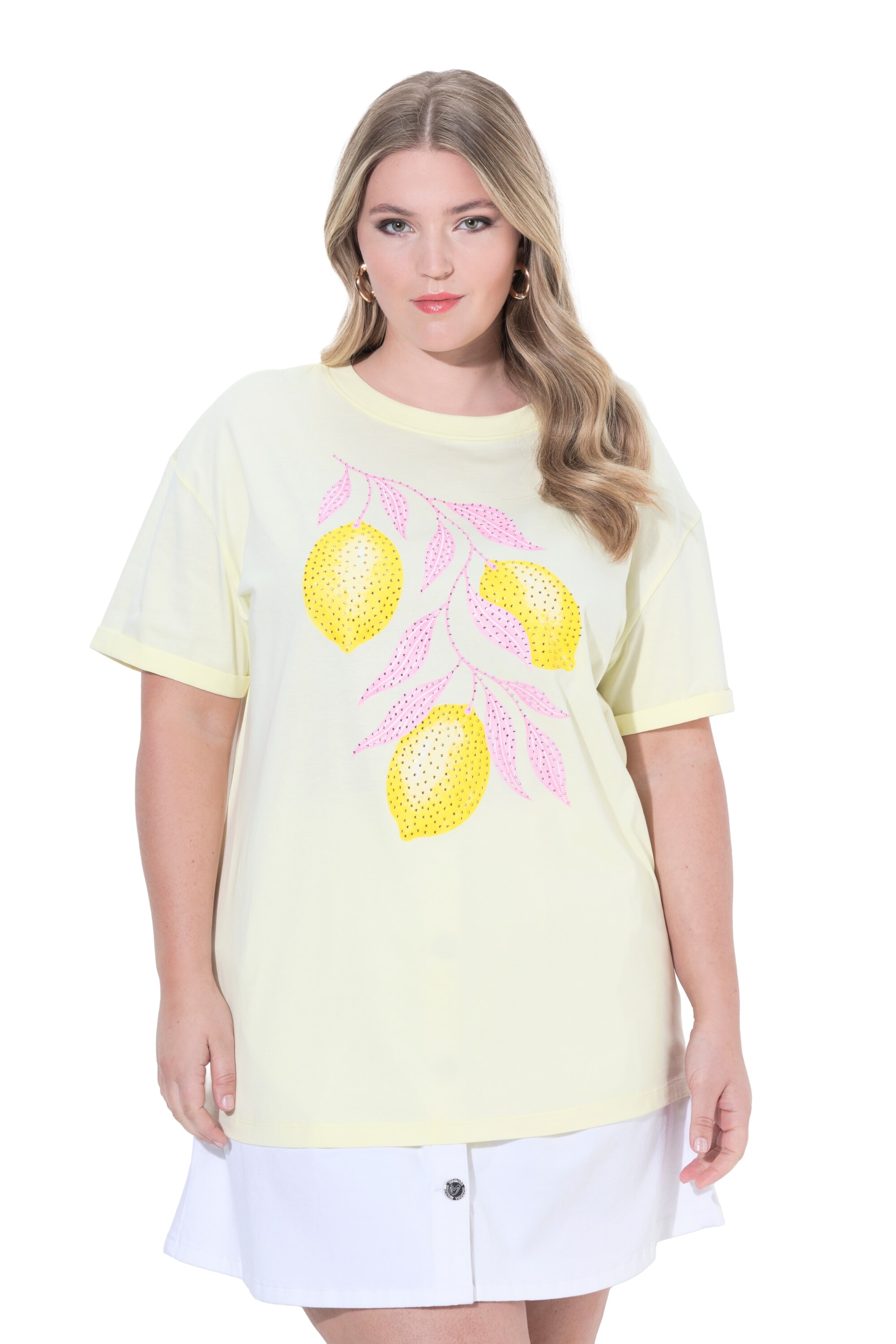 MIAMODA Shirt in Yellow: front