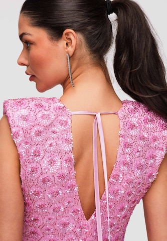 Ombre Evening dress in Pink